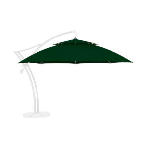 Poszycie parasola Ibiza 3,5 m Poliester Zielony