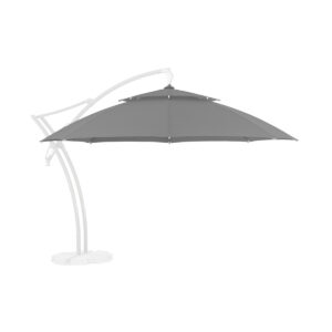 Poszycie parasola Ibiza 4,2 m Akryl Szary