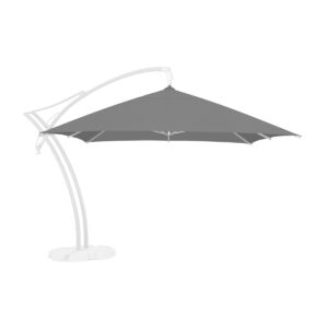 Poszycie parasola Ibiza Quattro 3,5 m Akryl Szary