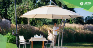 Serwis parasoli ogrodowych Litex Garden