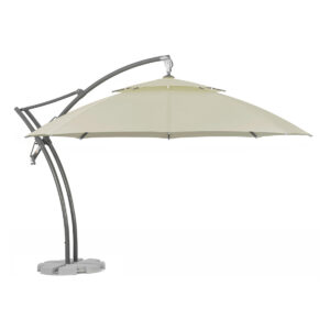 Parasol ogrodowy Ibiza 4,2 m Akryl Jasny beżowy