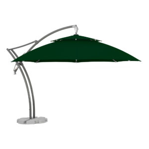 Parasol ogrodowy Ibiza 4,2 m Poliester Zielony