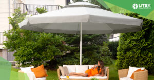 Duże parasole ogrodowe Litex Garden